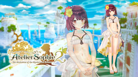 Sophie's Swimsuit "White Canvas"