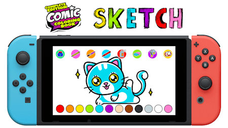 Comic Coloring Book Complete Edition: SKETCH