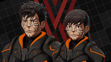 Edit part for Outer  "Animal Makeup"(Unisex)