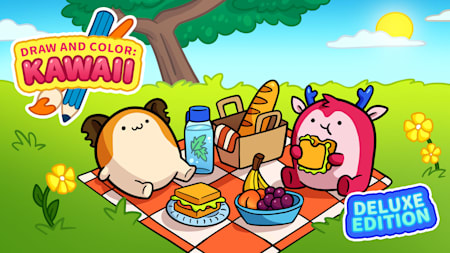 DRAW AND COLOR: KAWAII Deluxe Edition