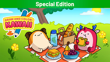 DRAW AND COLOR: KAWAII Special Edition