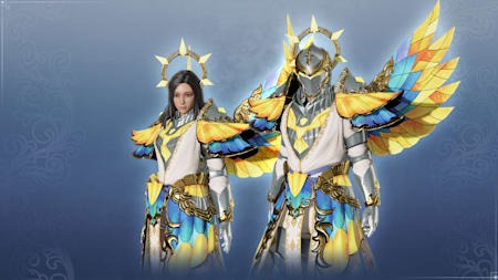 Unisex Custom Angelic Armor Set