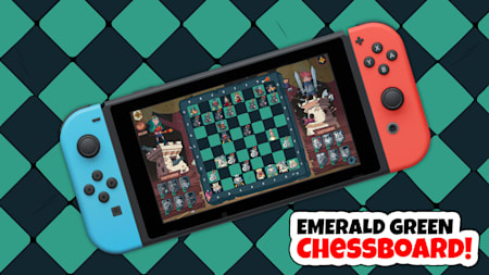 Emerald Green Chessboard