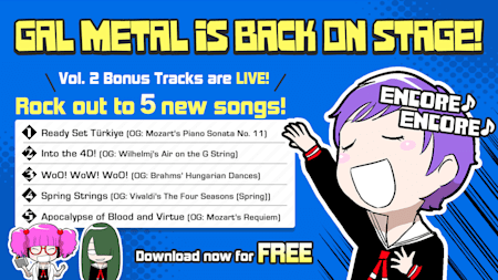 Gal Metal World Tour Edition — Bonus Tracks Vol. 2