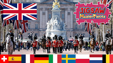 Landscapes with Flags of the World - Europe vol.1
