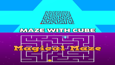 Maze with cube + Magical Maze