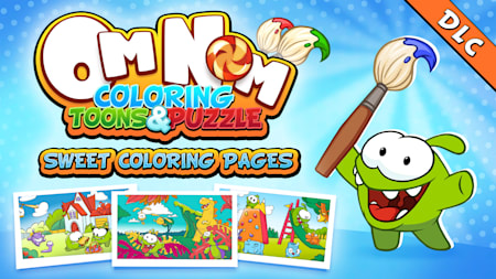 Om Nom: Sweet Coloring Pages