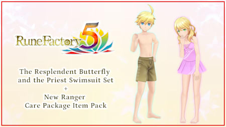 The Resplendent Butterfly and the Priest Swimsuit Set + New Ranger Care Package Item Pack
