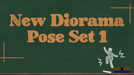 New Diorama Pose Set 1