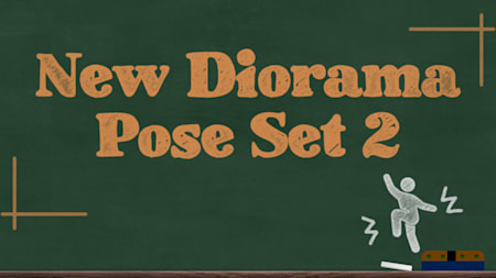 New Diorama Pose Set 2