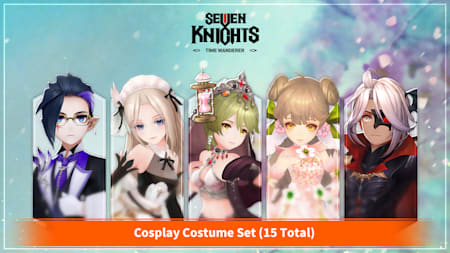 Cosplay Costume Set (15 Total)