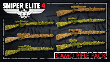 Sniper Elite 4 - Camouflage Rifles Skin Pack