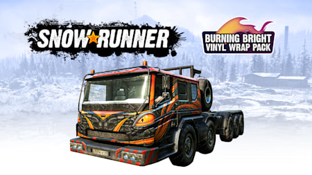 SnowRunner - Burning Bright Vinyl Wrap Pack