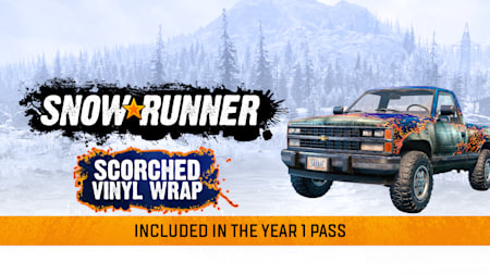 SnowRunner - Scorched Vinyl Wrap