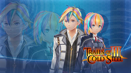 Trails of Cold Steel III: Rainbow Hair Set