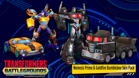 TRANSFORMERS: BATTLEGROUNDS – Nemesis Prime & Goldfire Bumblebee Skin Pack