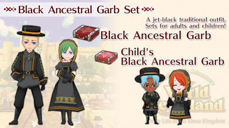 Black Ancestral Garb Set
