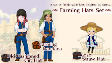 Farming Hats Set