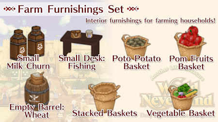 Interior set for farmers