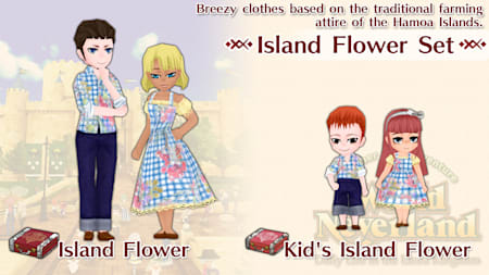 Island Flower Set