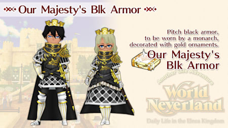 Our Majesty's Blk Armor