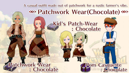 Patchwork Wear(Chocolate)