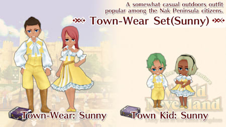 Town-Wear Set(Sunny)