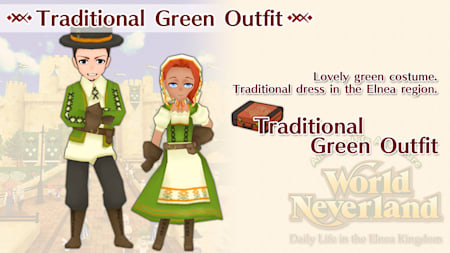 Traditional Green Outfit