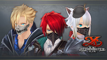 Ys IX: Monstrum Nox Variety Mask Set