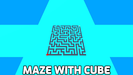 Maze with cube