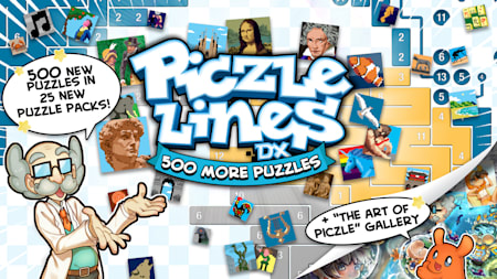 Piczle Lines DX 500 More Puzzles!