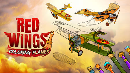 Red Wings: Coloring Planes