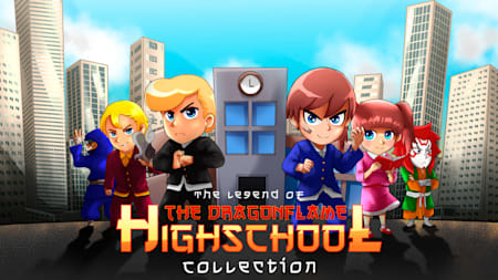 The Legend of the Dragonflame Highschool Collection