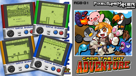 Pixel Game Maker Series CHAM THE CAT ADVENTURE
