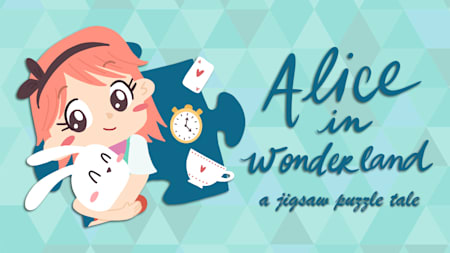 Alice in Wonderland - A jigsaw puzzle tale