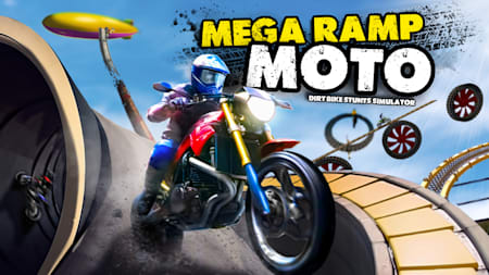 Mega Ramp Moto - Dirt Bike Stunts Simulator