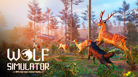 Wolf Simulator: RPG Survival Animal Battle