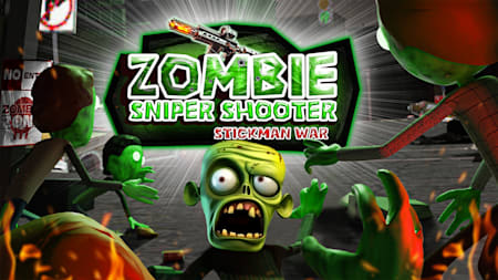 Zombie Sniper Shooter - Stickman War