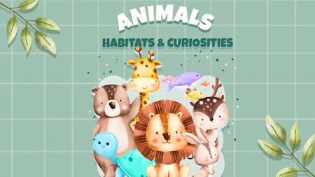 Animals - Habitats and Curiosities
