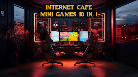 Internet Cafe Mini Games 10 in 1
