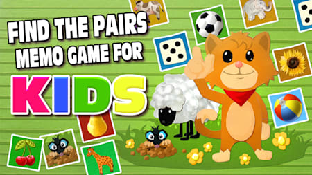 Find the Pairs Memo Game for Kids