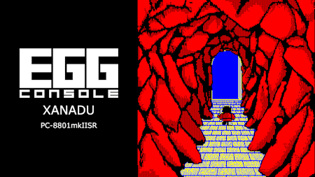 EGGCONSOLE XANADU PC-8801 PC-8801mkIISR
