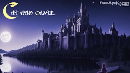 Pixel Game Maker Series CAT AND CASTLE