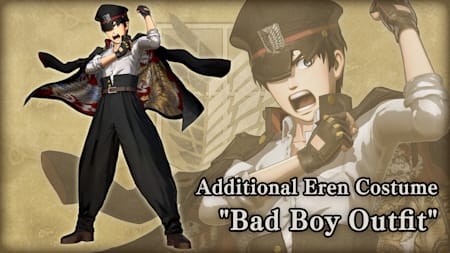 Additional Eren Costume: "Bad Boy Outfit"