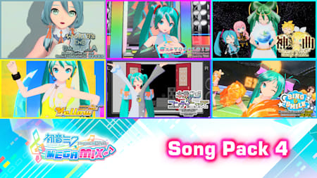 Hatsune Miku: Project DIVA Mega Mix Song Pack 4