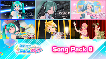 Hatsune Miku: Project DIVA Mega Mix Song Pack 8