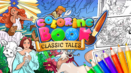 Coloring Book: Classic Tales - 29 new drawings