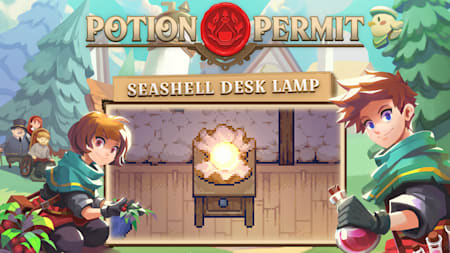 Potion Permit - Seashell Lighting - Desk Lamp