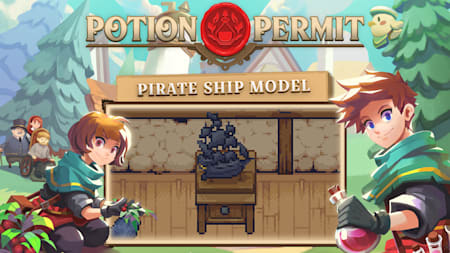 Potion Permit - Pirate Ship Model