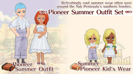 Pioneer Summer Outfit Set